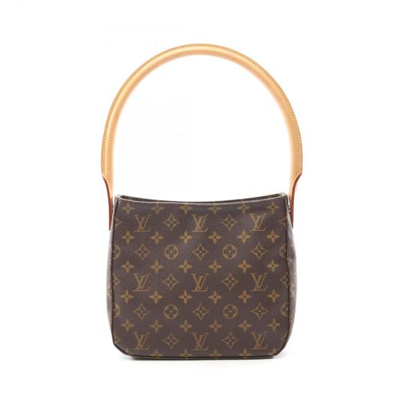 LOUIS VUITTON Brown Monogram Leather Shoulder Bag - Picture 1 of 8